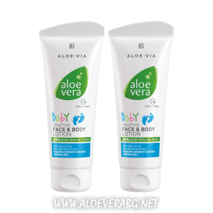 LR Aloe Vera Baby Sensitive Бебешки Крем за Лице и Тяло | Двоен комплект