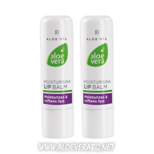 За Гладки, Меки и Красиви Устни Хидратиращ Балсам Aloe Vera | Двоен комплект