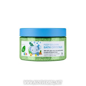 Aloe Vera Kids Кристали за Вана с Богата пяна, Променящи цвета си