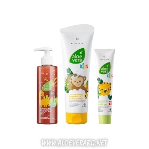 Комплект за грижа за Деца Aloe Vera Kids | Лимитирано
