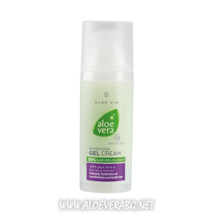 Освежаващ Гел-Крем за Лице за Хидратирана и Сияйна кожа Aloe Vera